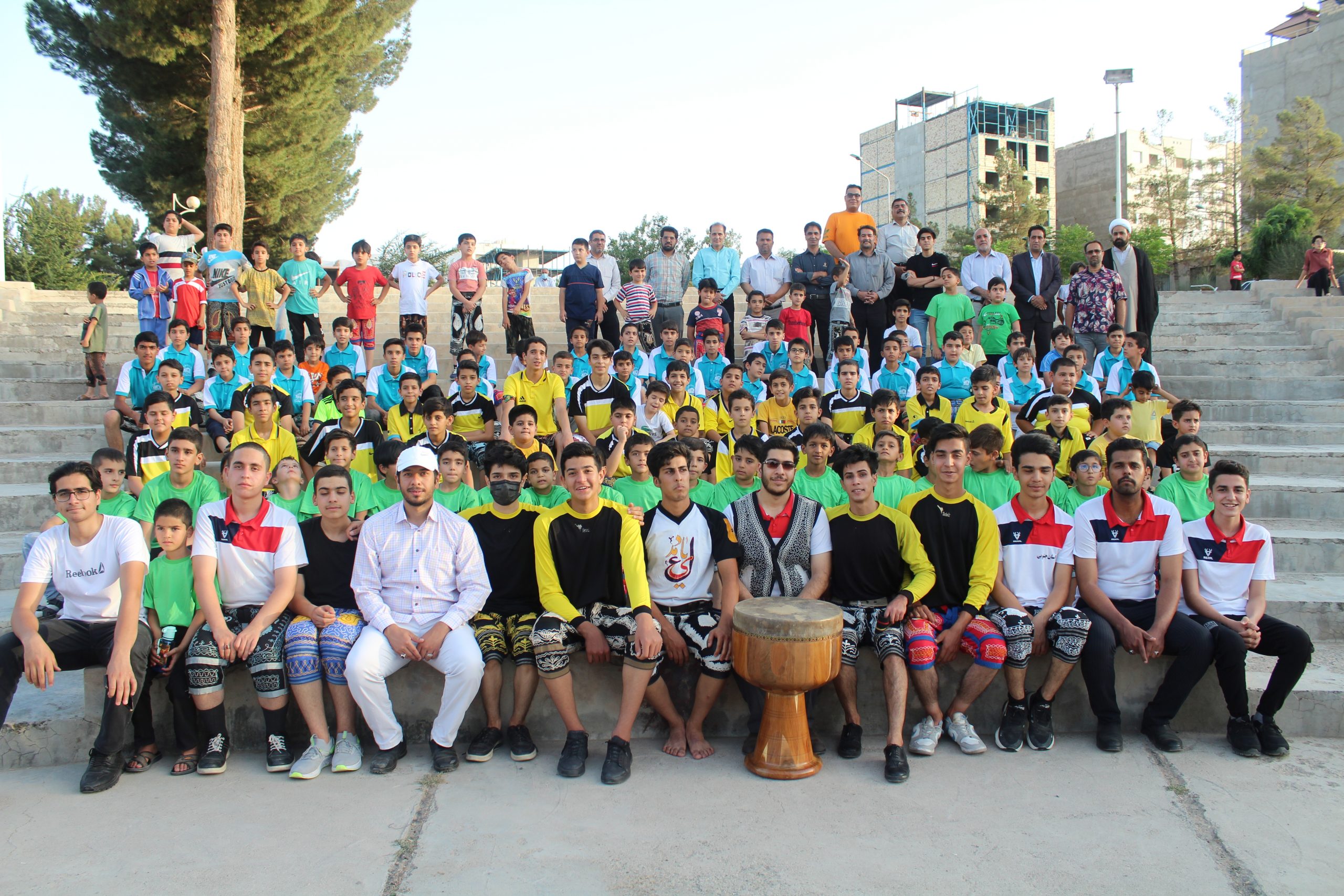 گردهمایی بزرگ جوانان ، نوجوانان و نو آموزان ورزش زورخانه ای بیرجند + ویدئو