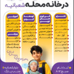 خانه محله شعبانیه آغاز گر تحول در برنامه های اوقات فراغت شهرداری